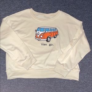 SHEIN Van Gogh Joke Sweatshirt